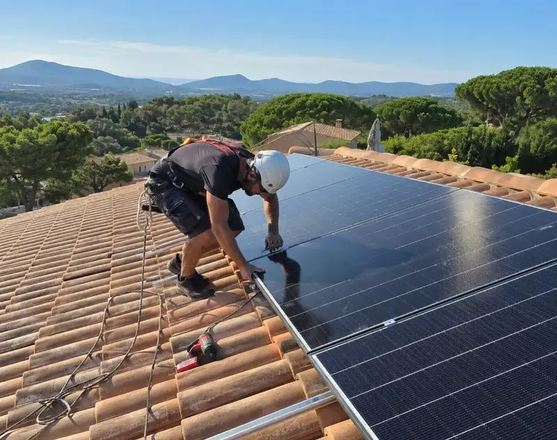 Installateur panneaux solaires Pomarez — pose photovoltaïque sur toiture